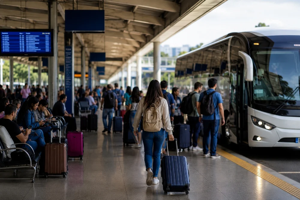 plataforma de embarque