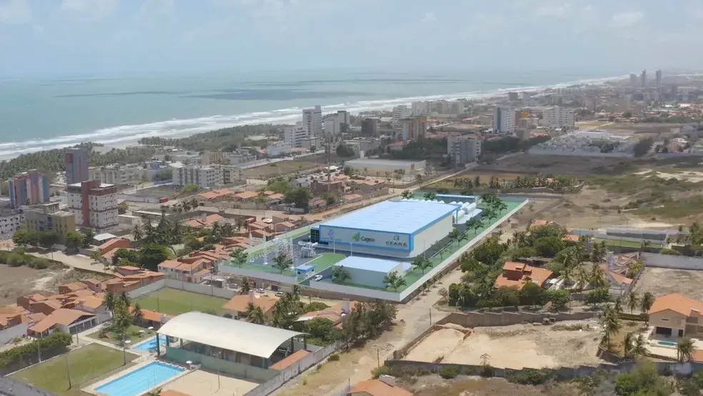 Usina de dessalinização Foto Cagece Divulgação