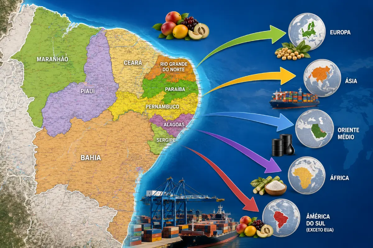 exportações