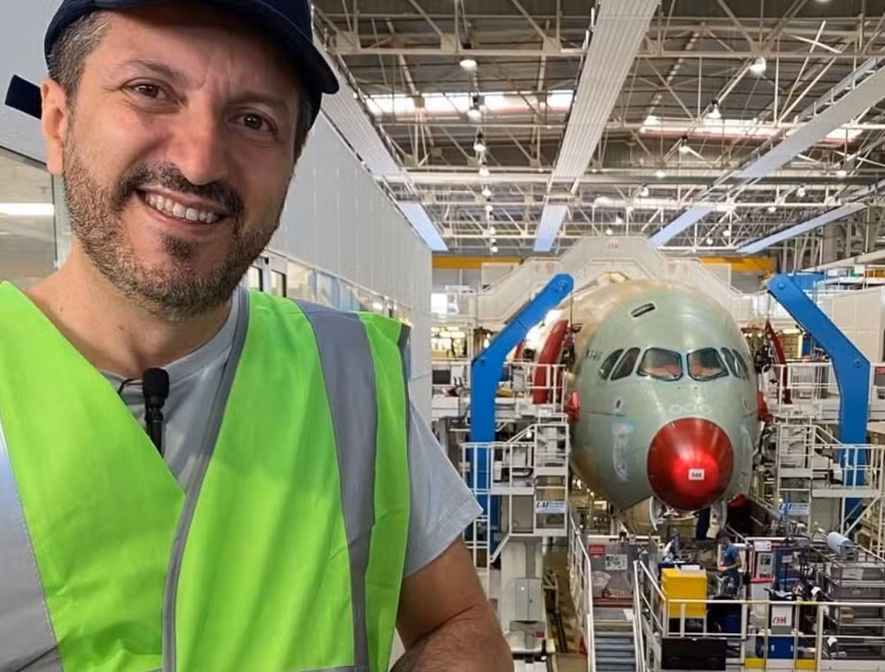 Lito é o principal influenciador de aviação do mundo.