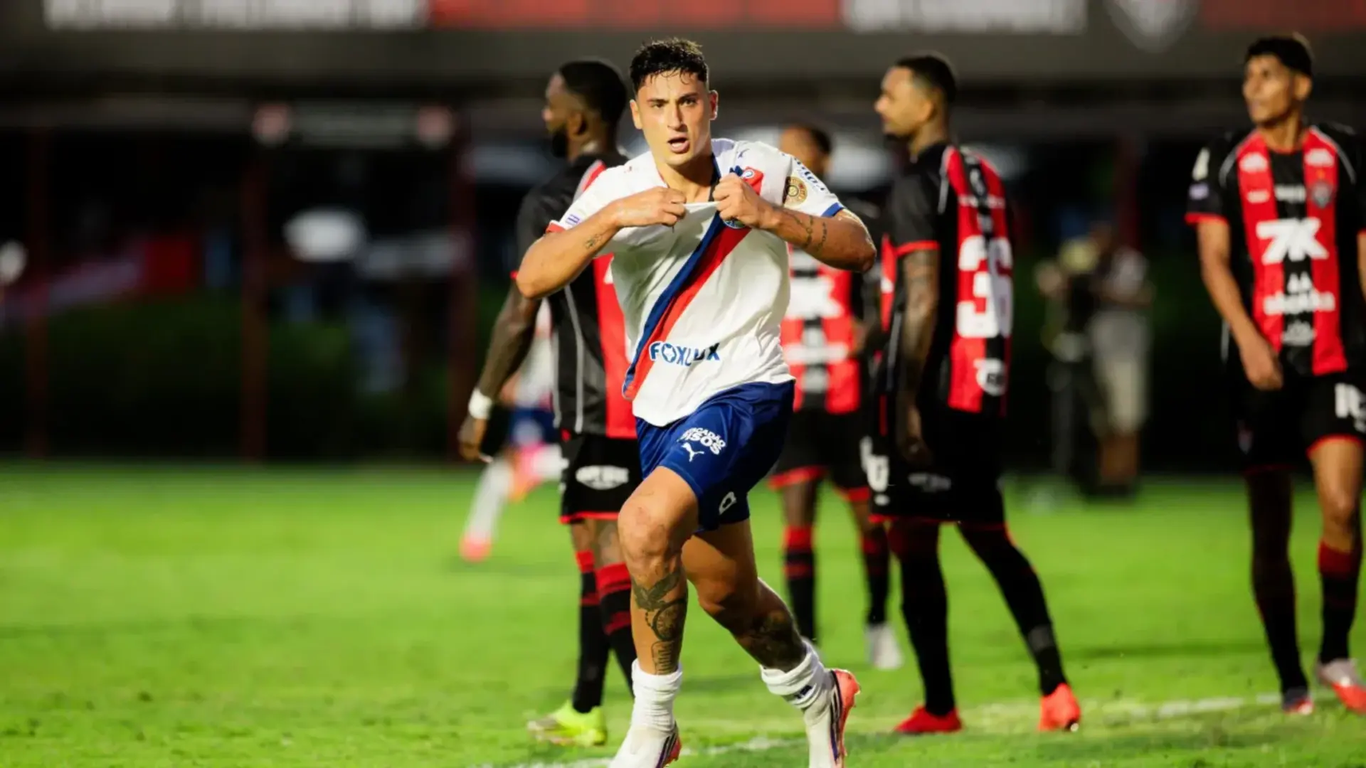 Alejo Véliz, marcou aos 21 minutos do segundo tempo foto Letícia Martins EC Bahia