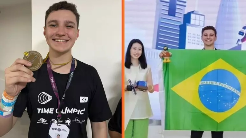 Cearense de 16 anos tira maior nota do mundo em Olimpíada de Economia na China (