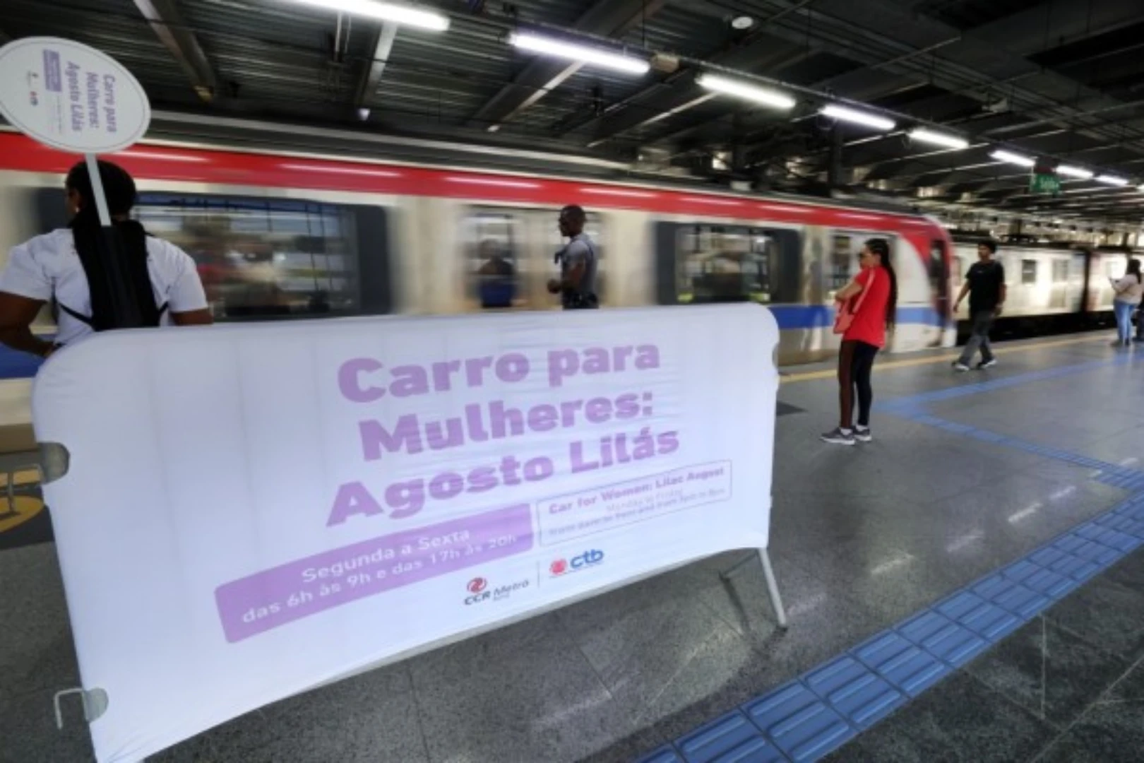 Vagão mulheres metrô Salvador. Foto_ Amanda Ercília_GovBA