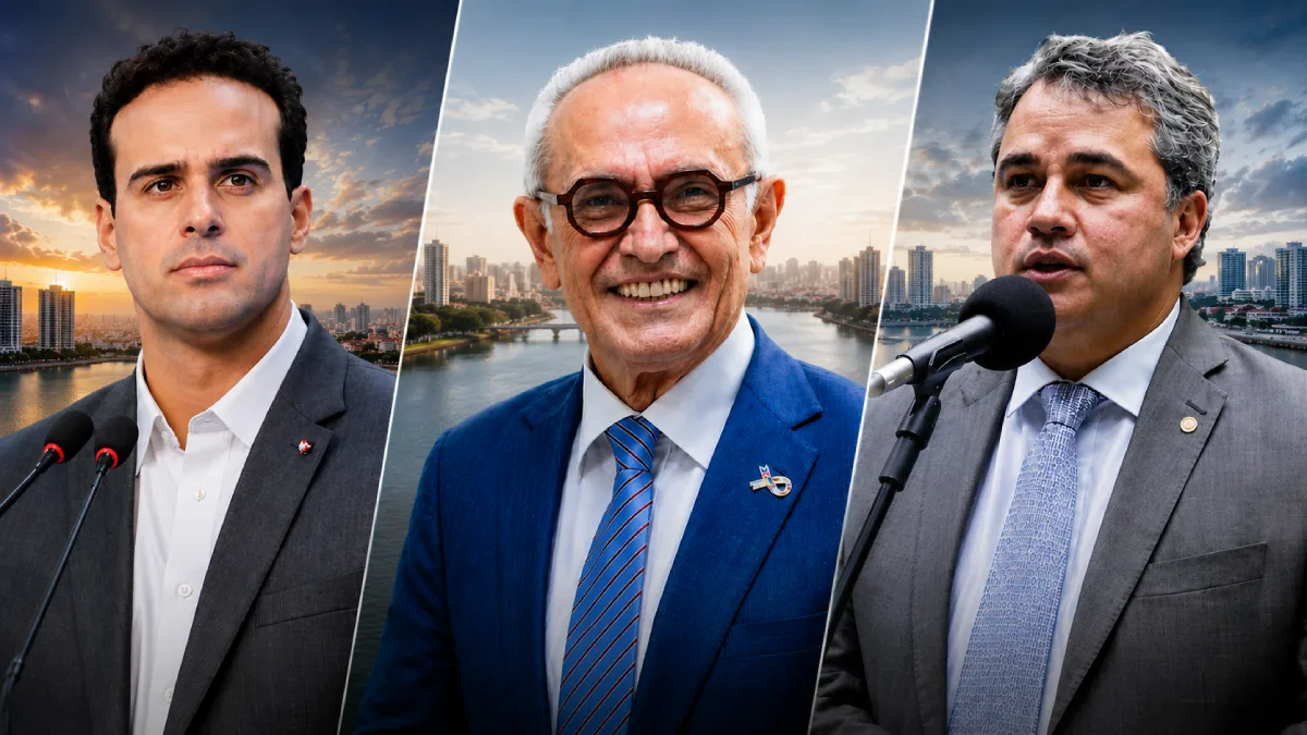 os tres canditados na paraiba