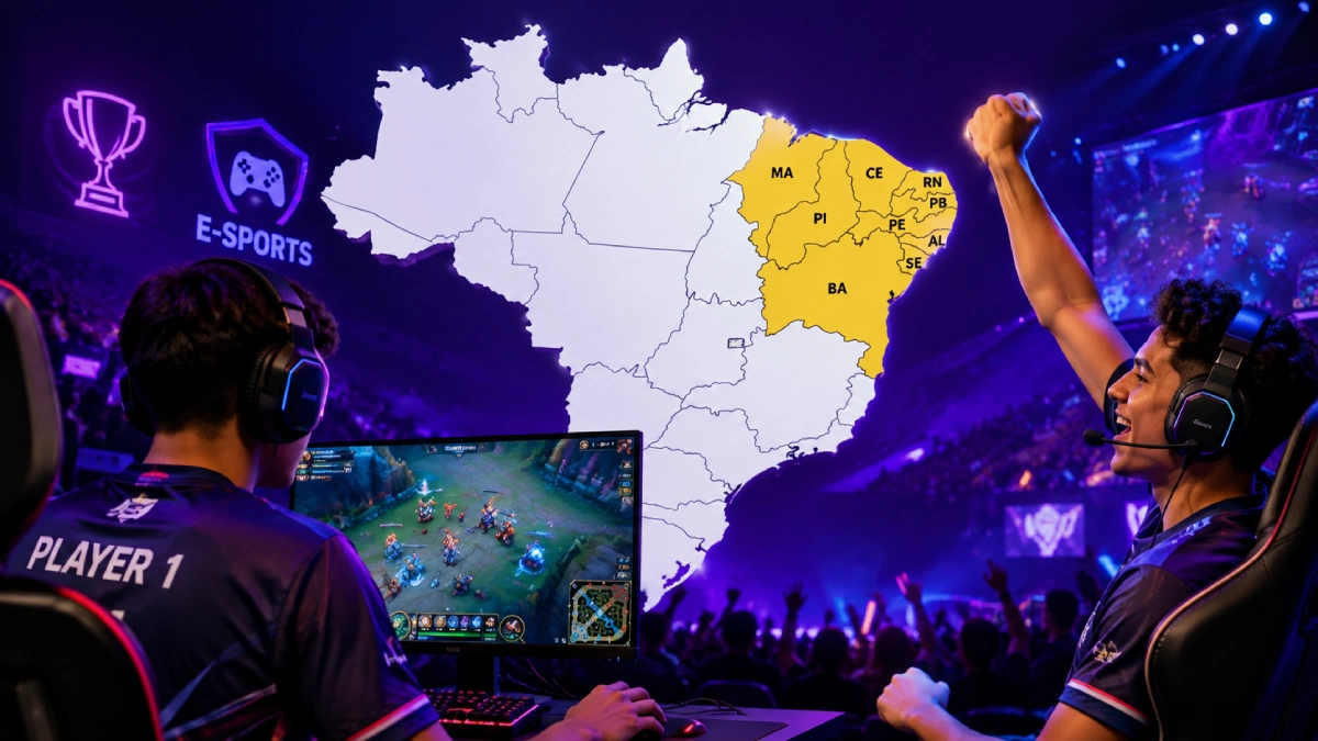 montagem esports NE9 IA