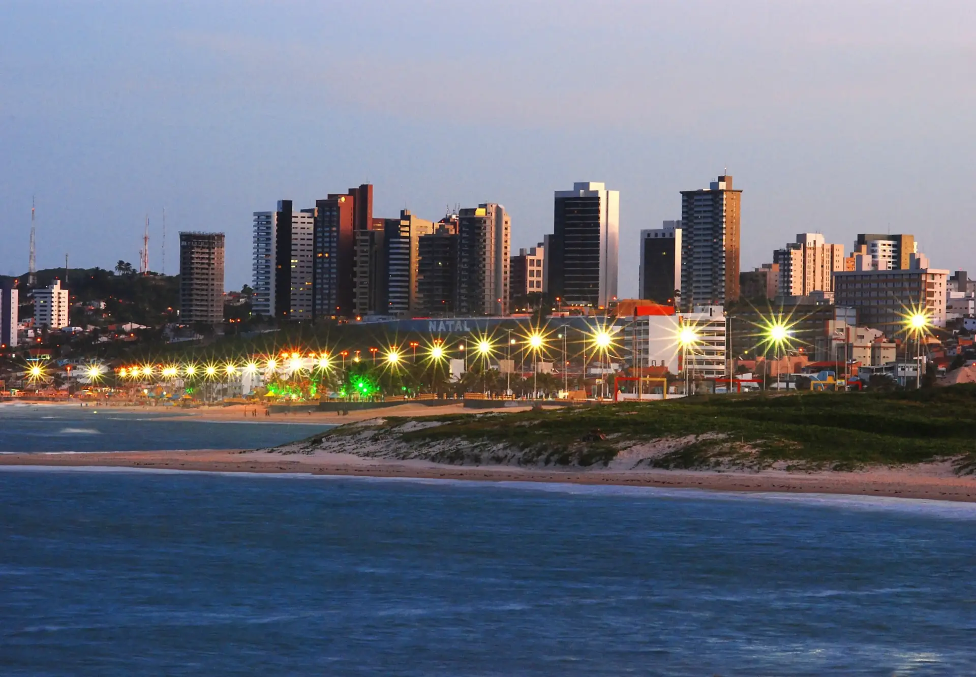 praia do meio zona leste de Natal foto Argemiro Lima Secom