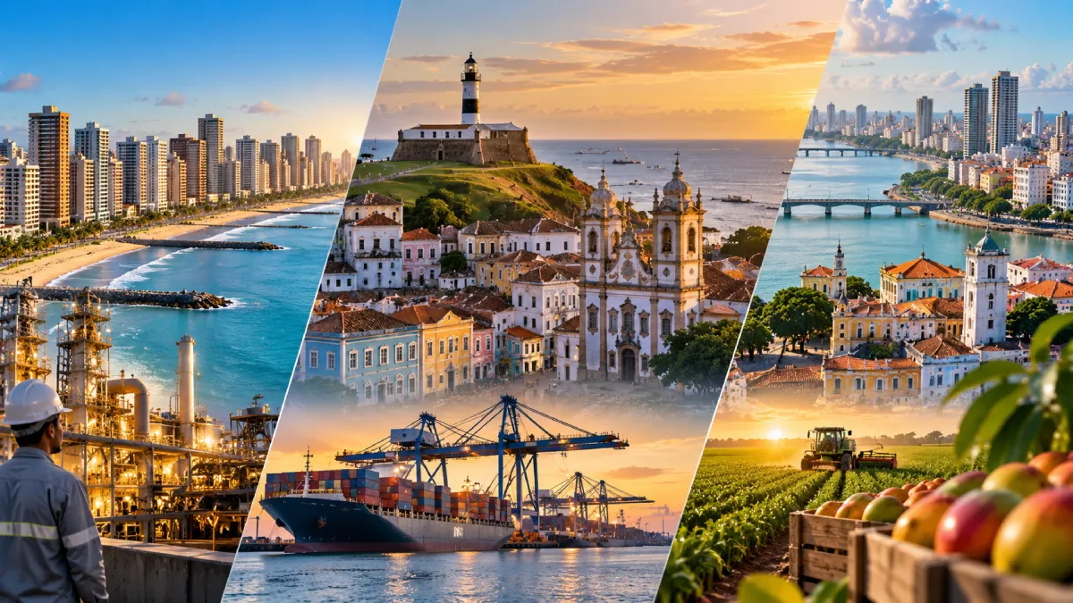 AS 20 MAIORES ECONOMICAS DO NE montagem ia NE9
