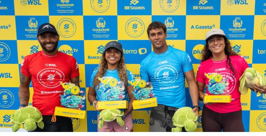 podio wsl no brasil