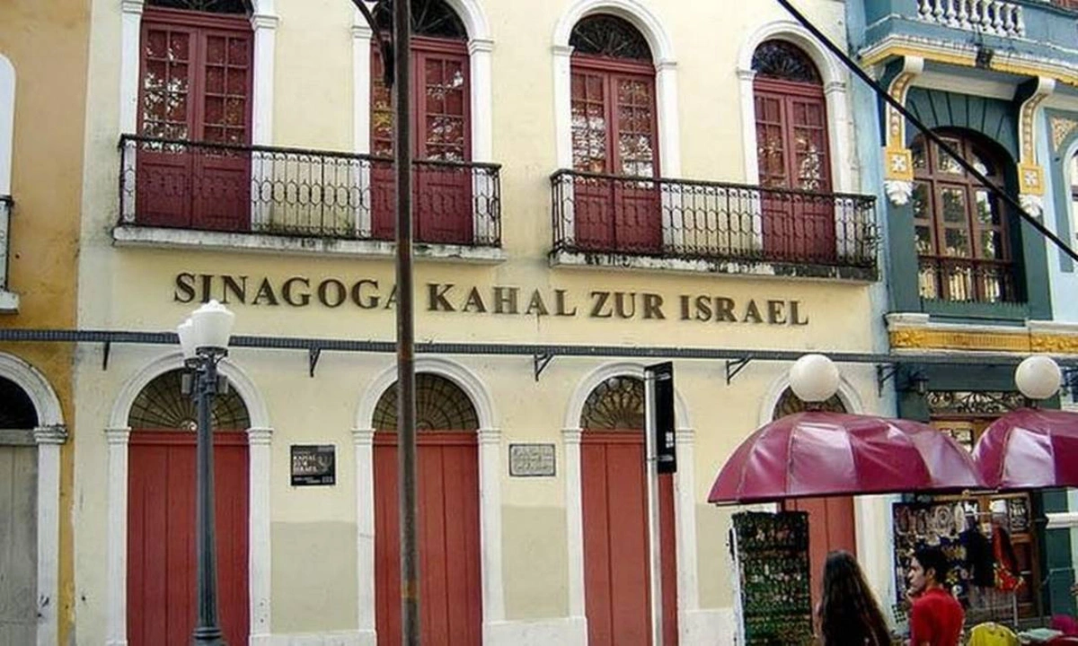 Kahal Zur Israel, situada em Recife, foi primeira sinanoga das Américas Foto WIKICOMMONS