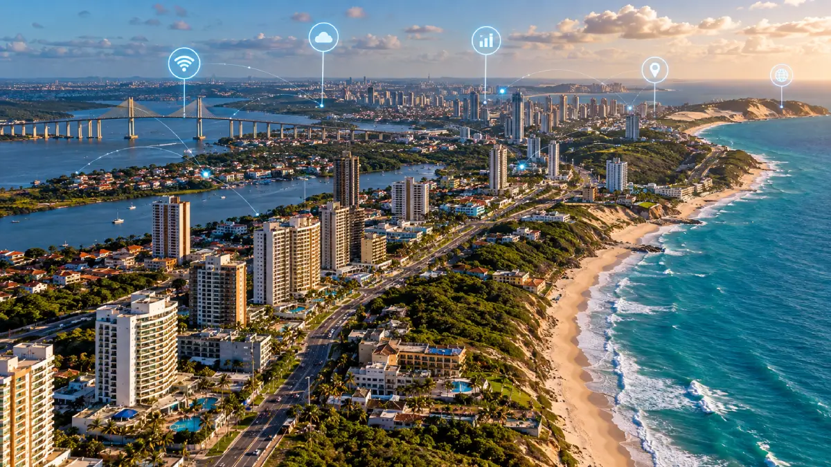 Cidade Costeira Conectada ao Futuro