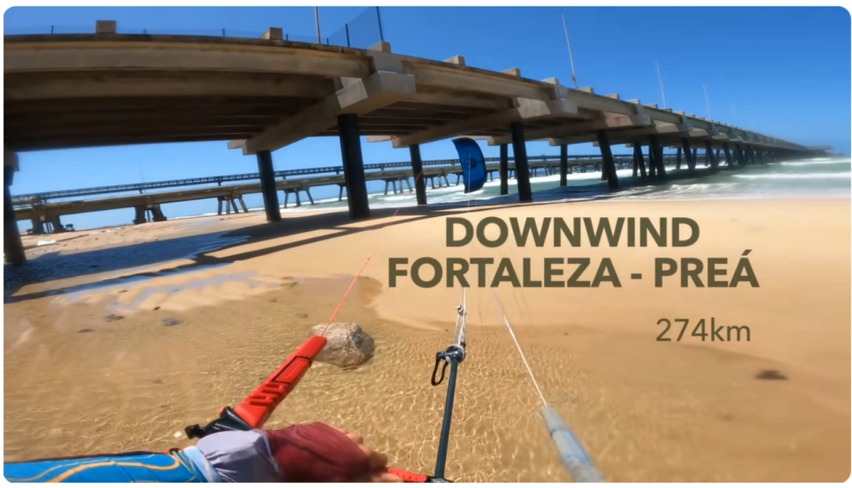 Fortaleza Preá de DOWNWIND 274 KM Sem Carro de Apoio