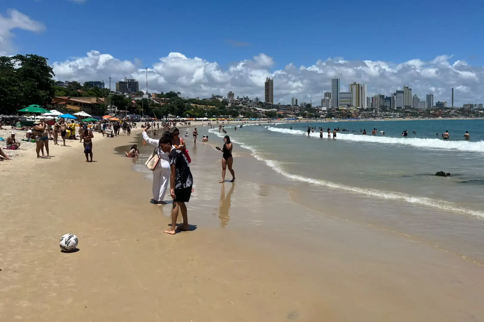 Praia de Ponta Negra. Foto_ Eliseu Lins