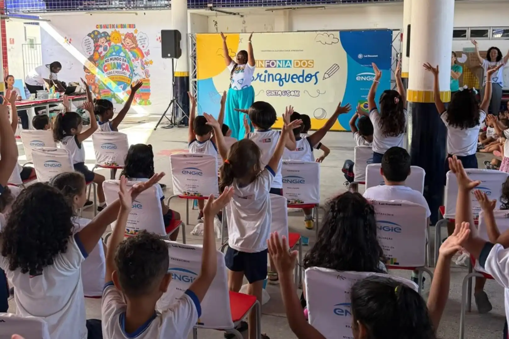 Sinfonia dos brinquedos. Foto_ PMJP